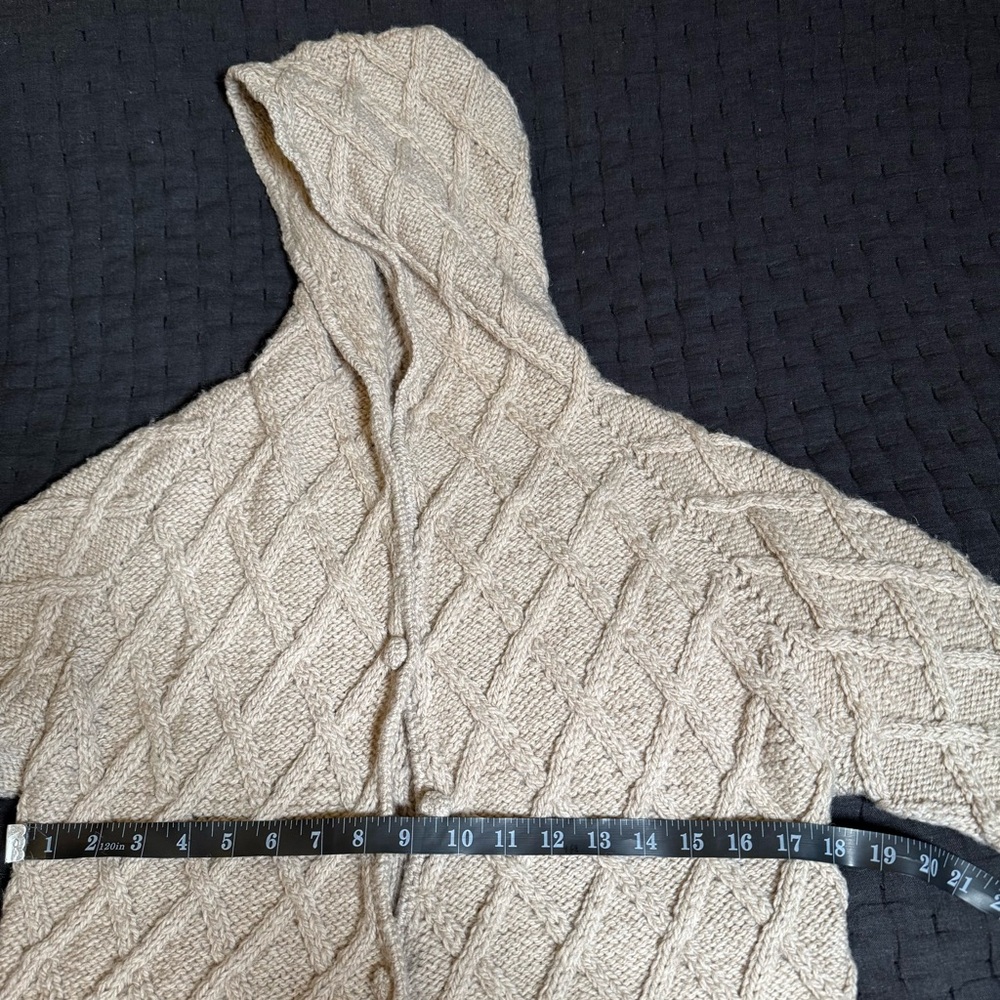 Cozy Knit Hooded Cardigan - Picture 8 of 10